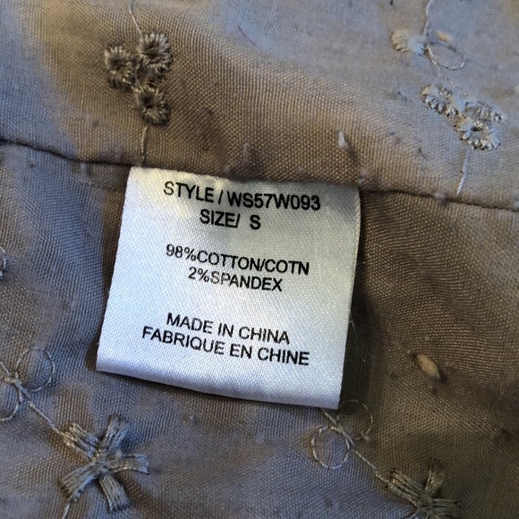 🔆 Wet Seal Corduroy embroidered bohemian fringe snap close eyelet lined jacket - Picture 11 of 16